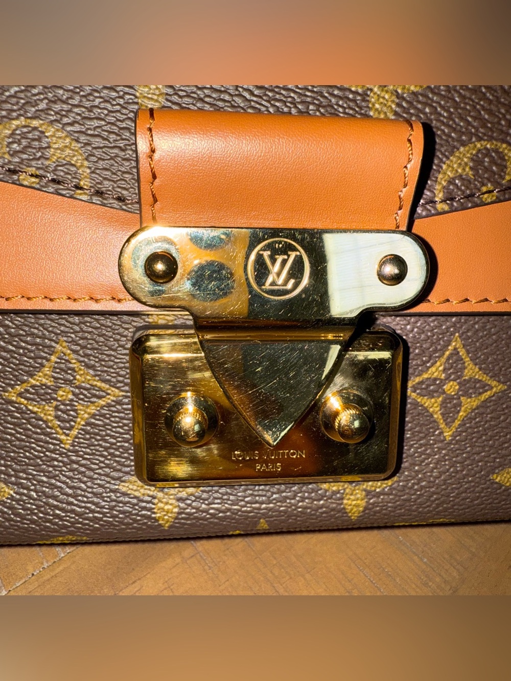 Louis Vuitton (LV) Marceau - Monogram  Shoulder Bag in Gold Hardware - Picture 8 of 8